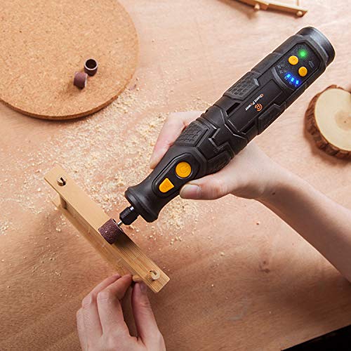 CHANT POWER Cordless Rotary Tool with 41 Pieces Accessorries,5Speed