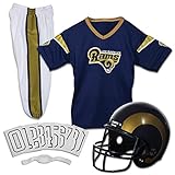 NFL Los Angeles Rams Youth Uniform, Large, Blue