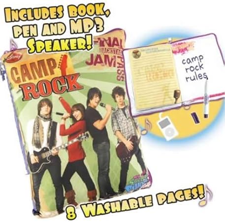 Camp Rock My Secret Pillow With Mp3 Speaker Amazon Co Uk