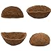 wonuu Half Round Coco Liner,Half Circle Wall Planter Coco Fiber Replacement Liners for Wall Hanging Baskets