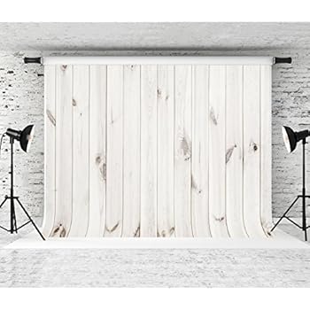 Kate 8x8ft White Wood Backdrops for Photography Wood Photography Backdrop Wooden Background