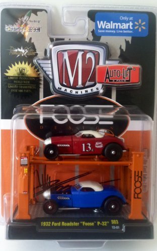 M2 MACHINES 1:64 SCALE ONLY AVAILABLE AT WALMART 1932 FORD ROADSTER FOOSE P-32 by M2 Machines