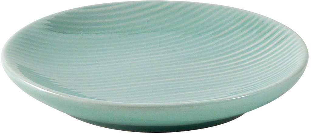 Gedy Sabina Soap Dish, Ceramic, Aquamarine, 12 x 12 x 2