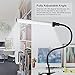 LED Clip on Light, Ledgle Reading Lamp, Dimmable Night Light Clip on for Desk, Bed Headboard and Computers