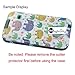 MagicSky  Apple iPhone 4/4S Case, Cheveron Owl Pattern 3-in-1 Combo Hard Case Full Body Hybrid Impact Shockproof Defender Case Cover, Cyan