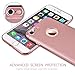 VANSIN Case for iPhone 7, 3 in 1 Ultra Thin and Slim Hard Case Coated Non Slip Matte Surface with Electroplate Frame for iPhone 7 (4.7'')(2016) - Rose Gold