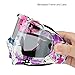 JAMIEWIN Clear Lens Dirt Bike Motorcycle Goggles ATV Racing Motocross Mx Goggle Glasses UV Protection for Men Women Youth Kids (Clear Lens)