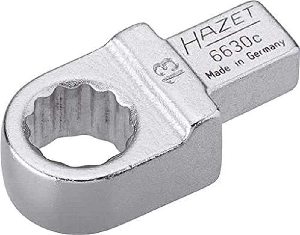 HAZET 6630C-13 44.3 mm 12-Point Traction Profile Insert Box-End Wrench - Chrome-Plated — image 1