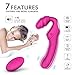 Vibrating Strapless Strap on Dildo Vibrator Sex Toys – Adorime Silicone Rechargeable Remote Control Female Clitoris Stimulate Adult Toy G-Spot Massager for Lesbian and Women