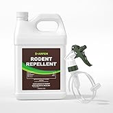 Rodent Repellent Spray – Effective Natural Peppermint Formula for Mice, Rats, Squirrels, and Rodents. Safe for Indoor, Outdoor, and Car Engines. Safe for People and Pets. (1 Gallon)
