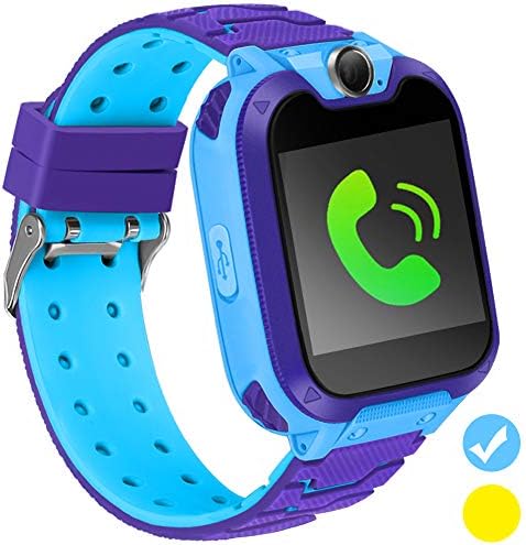 Kids Smart Watch for Kids SmartWatch with 1.54 Inch IPX5 Waterproof Color HD Display Touch Screen Digital Camera Game Music Learning Toys Call Watch 3-12 Ages Boy Girl Best Birthday Gift