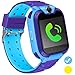Kids Smart Watch for Kids SmartWatch with 1.54 Inch IPX5 Waterproof Color HD Display Touch Screen Digital Camera Game Music Learning Toys Call Watch 3-12 Ages Boy Girl Best Birthday Gift