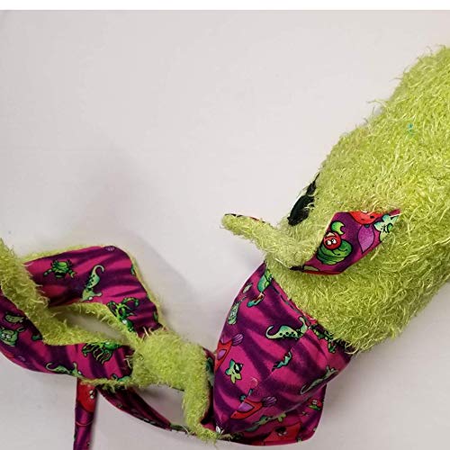 Big Goofy Monster Doll Handmade Pillow Lovable - Thumbnail 2