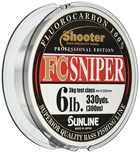 サンライン フロロカーボンライン シューター スナイパー 300m 6lb ナチュラルクリアの商品画像