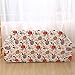 Lamberia Printed Sofa Cover Stretch Couch Cover Sofa Slipcovers for 4 Cushion Couch with One Free Pillow Case (Vine Flower, Sofa-4 Seater)