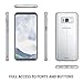 Ringke Slim Compatible with Galaxy S8 Case Dazzling Slender Laser Precision Cutouts Fashionable Superior Steadfast Bolstered PC Hard Skin Cover for Galaxy S8 (2017) - Royal Gold