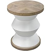 Uttermost Spool - 23 Inch Geometric Side Table