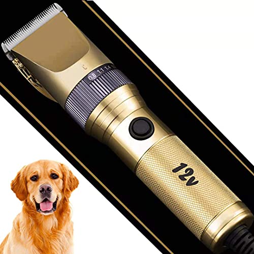 Hansprou Professional Dog Clippers, Heavy Duty Pet Grooming