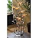 Gifts & Decor Amber Calla Lily Flower Bunch Tealight Candle Holder