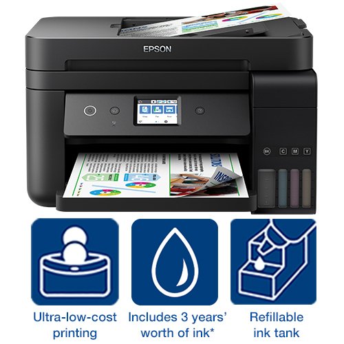 Epson ET4750 EcoTank A4 WiFi Printer Amazon.co.uk Computers