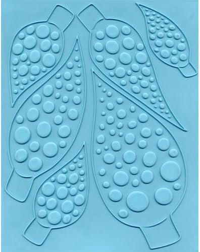 Silicone Mold, Dewdrop Leaves Showpeel