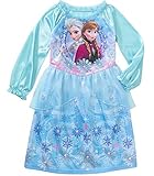 Disney Frozen Girls' Anna And Elsa Nightgown, Toddler/Infant 12M-5T