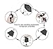 marsboy Windproof Automatic Travel Umbrella, 10 Ribs Auto Open/Close Compact Folding Mini Travel Umbrella,Easy Touch Umbrella with Heavy Duty Slim Lightweight,Fits in Luggage or Handbag