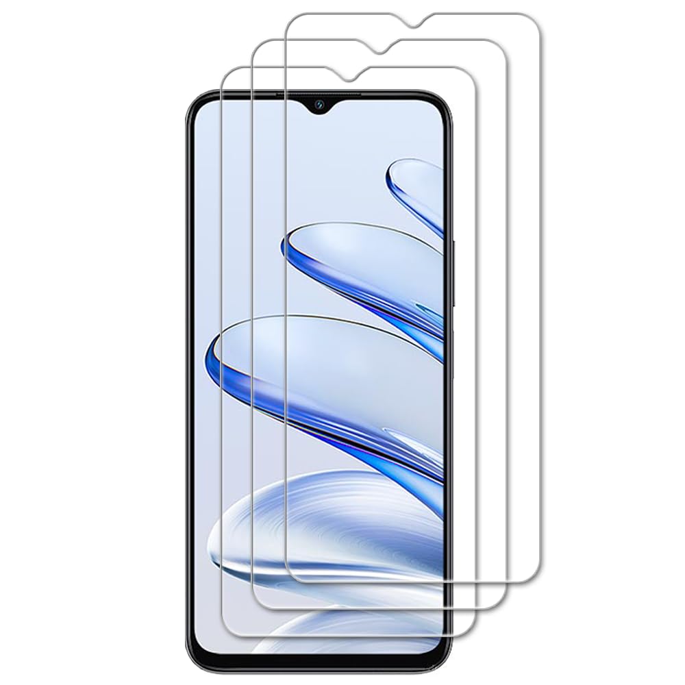 Tzstz Pack of 3 Screen Protectors for Honor 70 Lite, 9H Hardness, Anti Honor 70 Lite Tempered Glass Screen Protector