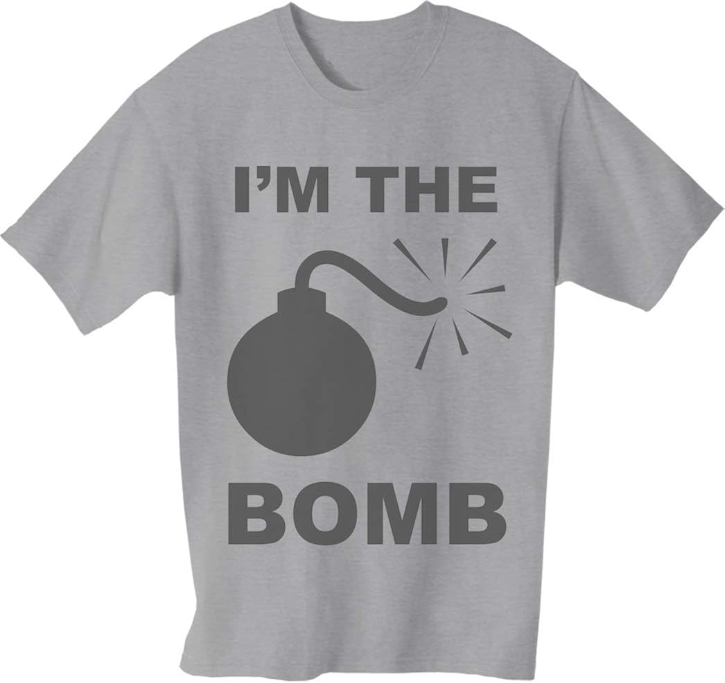 Im The Bomb Men's TShirt! Amazon.co.uk Clothing