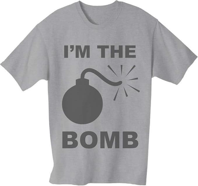 Im The Bomb Men's TShirt! Amazon.co.uk Clothing