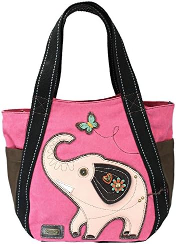 Chala Elephant Carryall Zip Tote