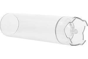 PACKOVE Cylinder Candle Mold with Spire Top Plastic DIY Candle Making Mold Manual Craft Tool