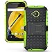 Moto E (2nd Gen) Case,Sophmy Hybrid Dual Layer Armor Protective Case Cover with kickstand for Motorola Moto E (2nd Generation / 2015 Release) (green)