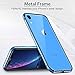 ESR Bumper Case Compatible for iPhone 11, Metal Frame Armor with Soft Inner Bumper [Zero Signal Interference] [Raised Edge Protection] for iPhone 11 6.1