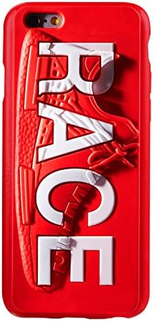 Unique Design Iphone 6 Cases Human Race 3D Sneaker For Men Anti-slip Shock Proof Cover for Apple Iphone 6s 4.7 Inch (Red)