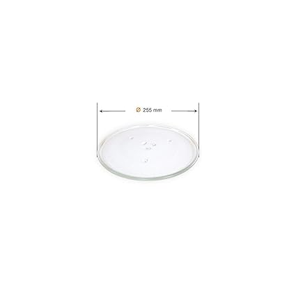 Recamania Plato microondas Samsung LG 255mm (Anclaje 13mm) GW73B-XEO DE74-00027A