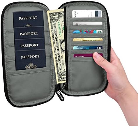 Family Passport Holder, Fintie RFID Blocking Zipper Case Document Organizer, Love Tree 9 Family Passport Holder, Fintie RFID Blocking Zipper Case Document Organizer, Love Tree