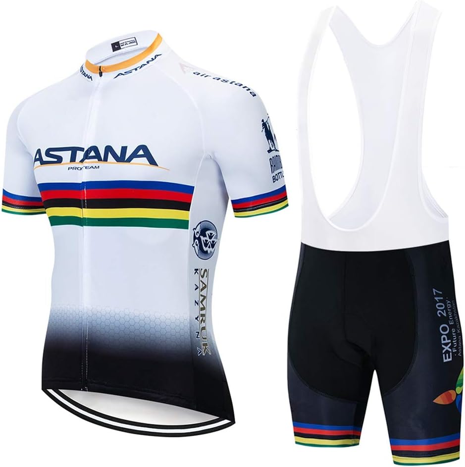 Short Sleeve Cycling Jerseys Suits Men Quick Dry Breathable Elastic Anti Sweat Bike Sets Clothing Set Outdoor Bicycle Sportswear for Mountain Racing