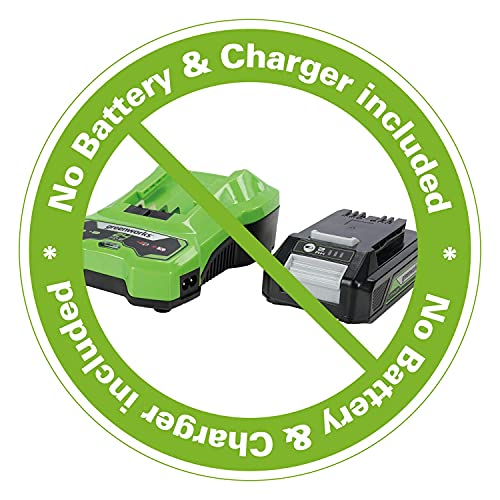 Greenworks professional 24V Akku Kreissäge, Akku handkreissäge mit LED-Licht und 184mm 24 Zähne Blatt (Ø185mm, 64mm… – Bild 4