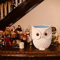 KeyEntre Owl Shape Smart Home Guard Owl Statue