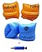 Topsung Floaties Inflatable Swim Arm Bands Rings Floats Tube Armlets for Kids and Adult