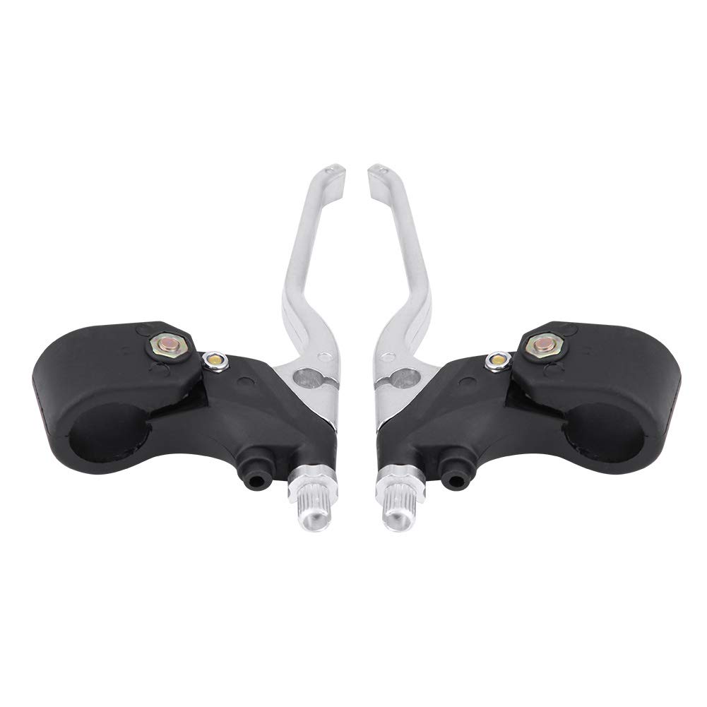 22mm Handlebar Brake Lever, 1 Pair of Universal 22mm(7/8in Handlebar Brake Lever Fit for Mini Pocket Dirt Bike ATV