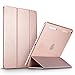 ESR iPad Pro 9.7 Case, [Corner Protection] Soft TPU Bumper Edge Slim Fit Leather Smart Case Cover with Auto Sleep/Wake Compatible for Apple iPad Pro 9.7 inch (2016 Edition)_Rose Gold