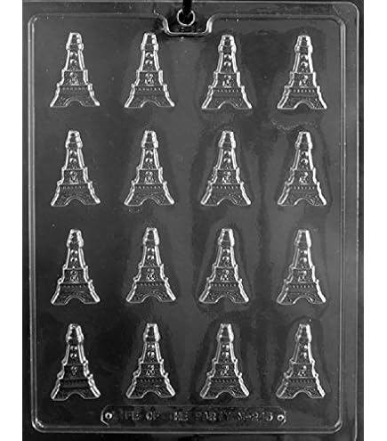 I Love Paris Silicone Fondant Mold – Eiffel Tower & Poodle Designs For Cake & Chocolate Decorating 10 thumbnail image
