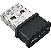 BrosTrend AX300 Nano WiFi 6 Linux Compatible WiFi Adapter for PC and Raspberry Pi 2+, 2.4GHz Only, 286Mbps, USB WiFi Dongle f