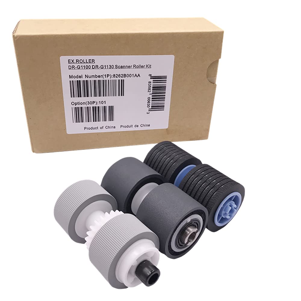 Fanjinkeji New 8262B001AA Scanner Pickup Roller Kit for Canon DR-G1100 DR-G1130 DR G1100 G2090 G2140 G2110 Printer Replacement Parts