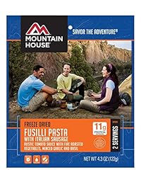 Mountain House Fusilli Pasta con Sausage Italiano