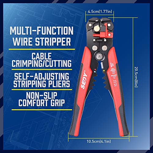 image for SEDY Wire Stripping Tool, Self-adjusting 8