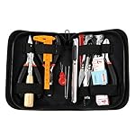 Wisehands 16 Pcs Jewelry Making Tools Kit, Jewelry Making Tools, Black Zippered Case