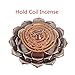 UOON Bronze Lotus Flower Incense Stick Burner Holder Ash Catcher(3 in 1), Red
